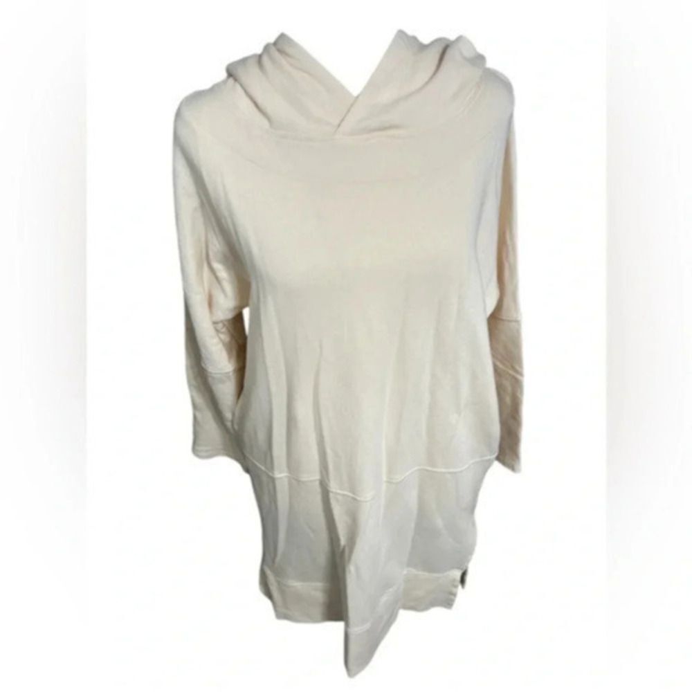 INTIMATELY free people small beach oversized hoodie cream